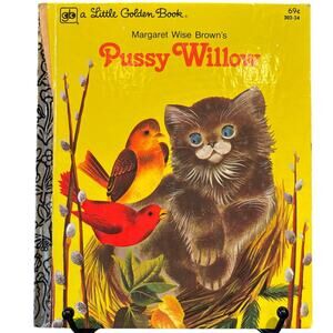 Vintage 1980 P Willow by Margaret Wise Brown, Little Golden Book, HC